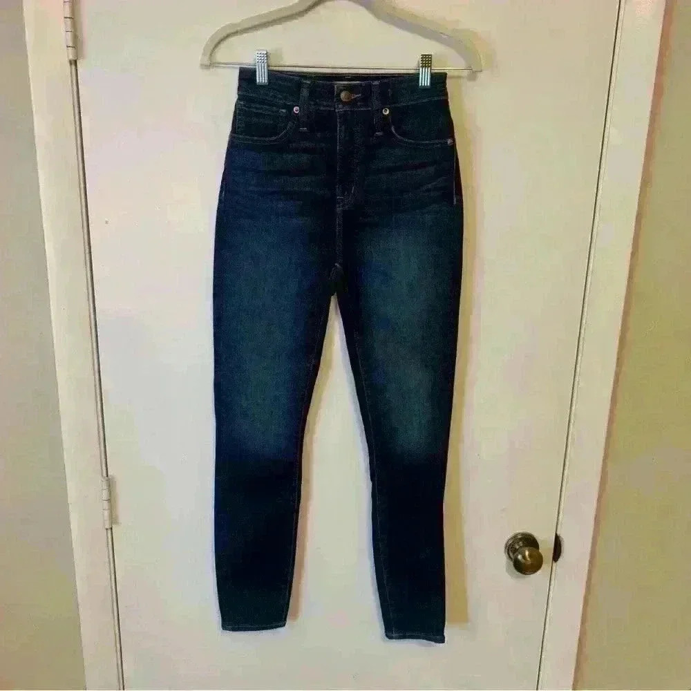 Madewell Curvy High Rise Skinny Jean Size 25